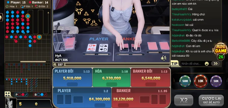 Phân Tích Chiến Thuật Baccarat BigWin Livestream Tại B52 Club Cho Người Chơi Mới