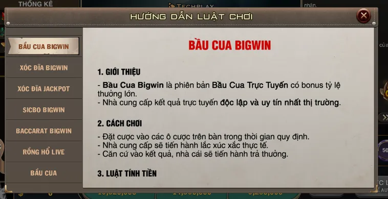 Bứt Phá Giới Hạn Săn Tiền Thưởng Tại Sảnh Bầu Cua BigWin Livestream Tại B52 Club