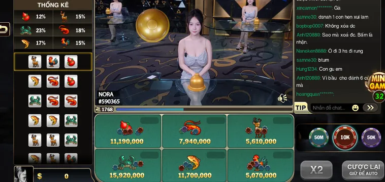 Bứt Phá Giới Hạn Săn Tiền Thưởng Tại Sảnh Bầu Cua BigWin Livestream Tại B52 Club