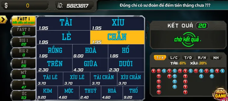Hướng Dẫn Chơi Keno Tại B52 Club Đạt Tỷ Lệ Thắng Cược Cao Nhất