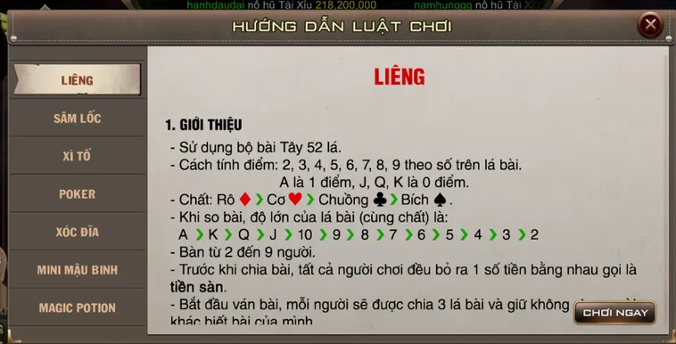 Liêng Tại B52 Club Đấu Trường May Mắn Và Dũng Cảm Với Những Chiến Thắng Chớp Nhoáng