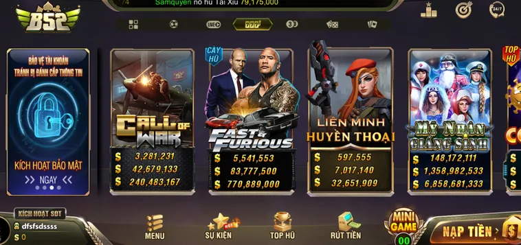Khai Mở Kho Báu Vàng Với Siêu Phẩm Xóc Đĩa Jackpot Livestream Tại B52 Club