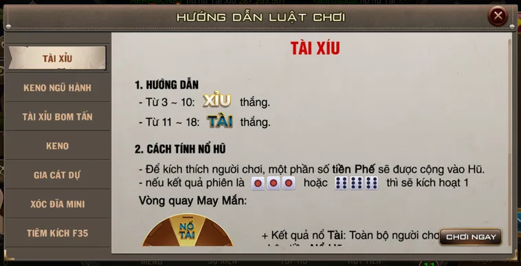 Bứt Phá Giới Hạn Tài Lộc Cùng Sảnh Tài Xỉu Livestream Tại B52 Club Hiện Đại