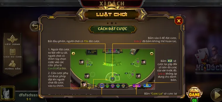 Sảnh Cược Xì Dách Tại B52 Club Đẳng Cấp Cho Các Cao Thủ Chuyên Nghiệp